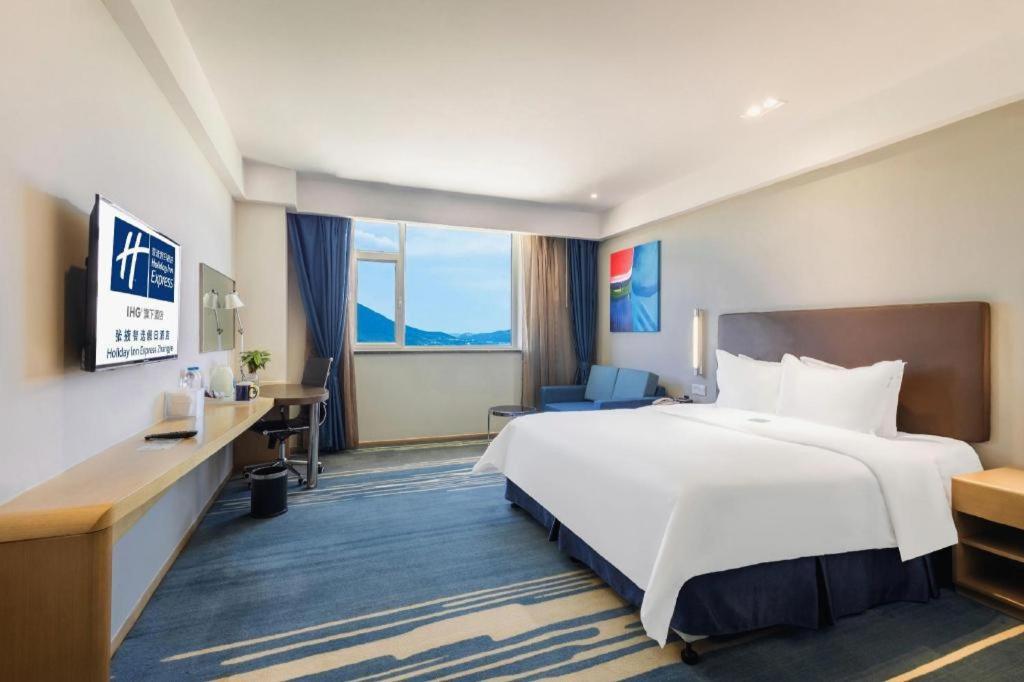Holiday Inn Express Zhangye By Ihg Exterior foto